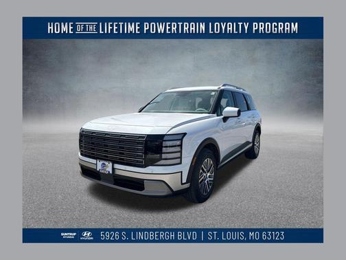Creamy White Pearl 2026 Hyundai Palisade Hybrid SEL 7P