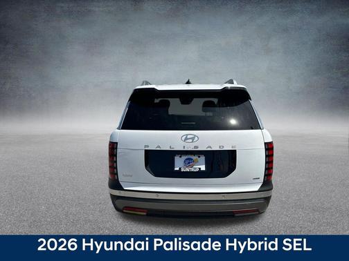 Creamy White Pearl 2026 Hyundai Palisade Hybrid SEL 7P