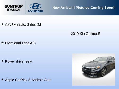 2019 Kia Optima S
