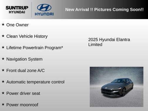 Ecotronic Gray 2025 Hyundai ELANTRA Limited