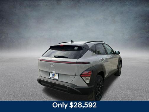 Cyber Gray Metallic 2026 Hyundai KONA SEL Sport