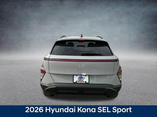 Cyber Gray Metallic 2026 Hyundai KONA SEL Sport