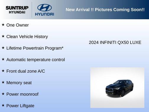 2024 INFINITI QX50 LUXE