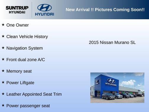 2015 Nissan Murano SL