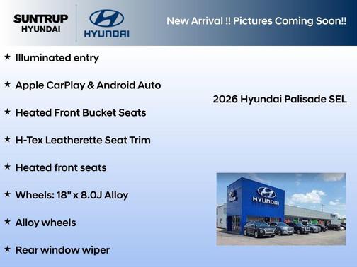 Pacific Sapphire 2026 Hyundai PALISADE SEL 7P