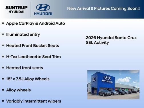 Sage Gray 2026 Hyundai SANTA CRUZ SEL Activity