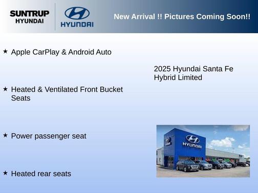 Shimmering Silver 2025 Hyundai SANTA FE Limited