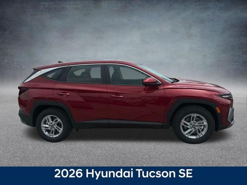 Ultimate Red 2026 Hyundai TUCSON SE