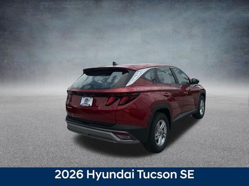 Ultimate Red 2026 Hyundai TUCSON SE
