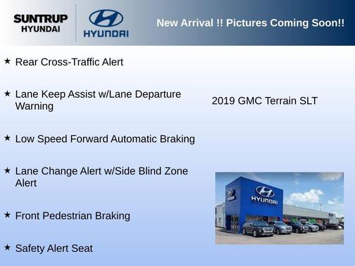Summit White 2019 GMC Terrain SLT