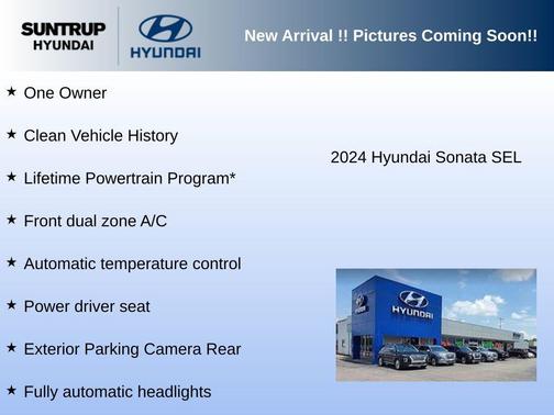 Onyx Black 2024 Hyundai SONATA SEL