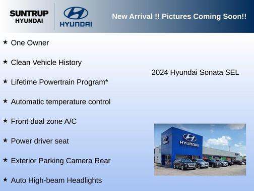 Onyx Black 2024 Hyundai SONATA SEL