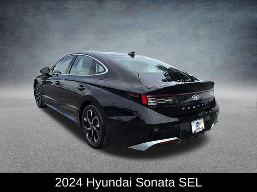 Onyx Black 2024 Hyundai SONATA SEL