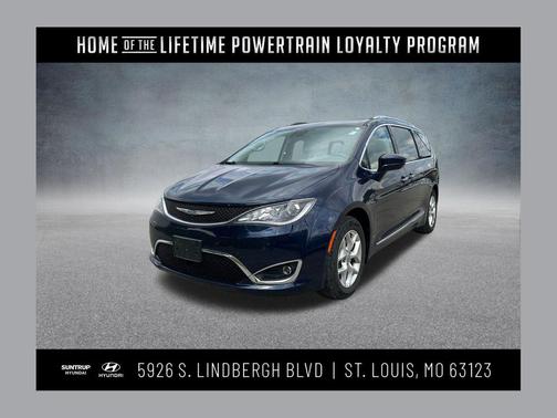 Jazz Blue Pearlcoat 2018 Chrysler Pacifica Touring-L Plus