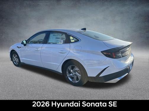 Serenity White 2026 Hyundai SONATA SE