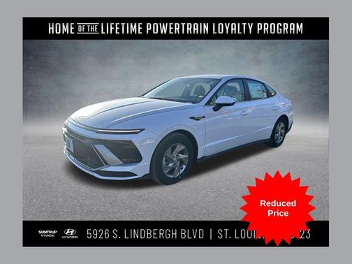 Serenity White 2026 Hyundai SONATA SE