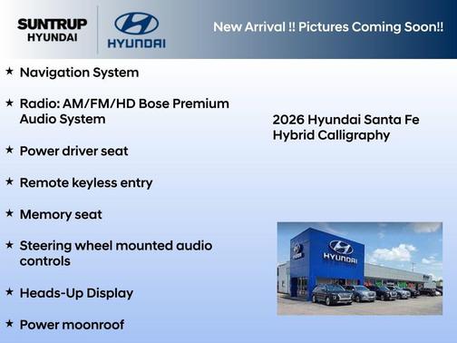 Phantom 2026 Hyundai SANTA FE HEV Calligraphy