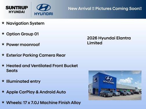 Serenity White Pearl 2026 Hyundai ELANTRA HEV Limited