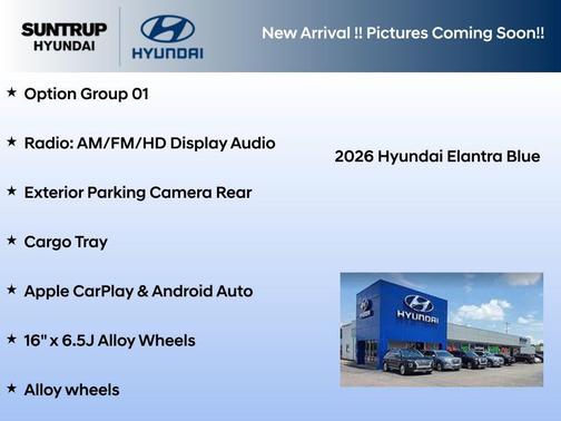 2026 Hyundai ELANTRA HEV Blue