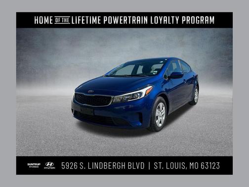 Deep Sea Blue 2017 Kia Forte LX