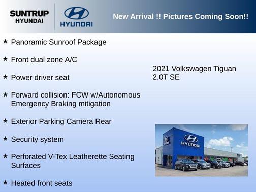 2021 Volkswagen Tiguan 2.0T SE 4MOTION