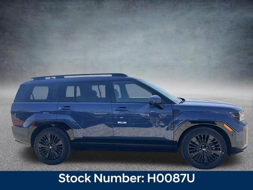 Atlantis Blue 2026 Hyundai SANTA FE HEV Calligraphy
