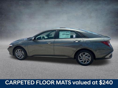 Amazon Gray 2026 Hyundai ELANTRA HEV Blue