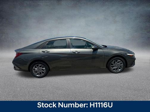 Amazon Gray 2026 Hyundai ELANTRA HEV Blue
