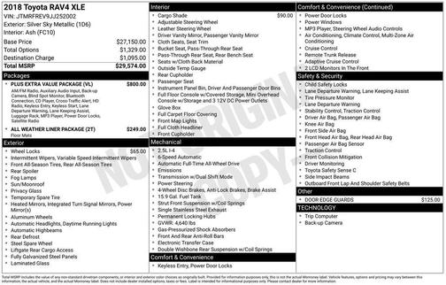 2018 Toyota RAV4 Adventure