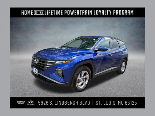 Intense Blue 2022 Hyundai TUCSON SEL