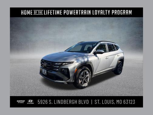 Shimmering Silver 2025 Hyundai TUCSON Hybrid SEL Convenience