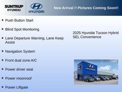 Shimmering Silver 2025 Hyundai TUCSON Hybrid SEL Convenience