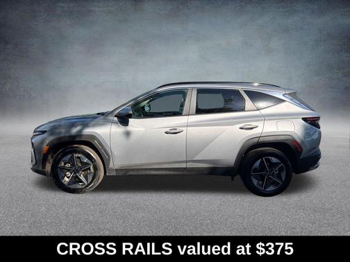 Shimmering Silver 2025 Hyundai TUCSON Hybrid SEL Convenience