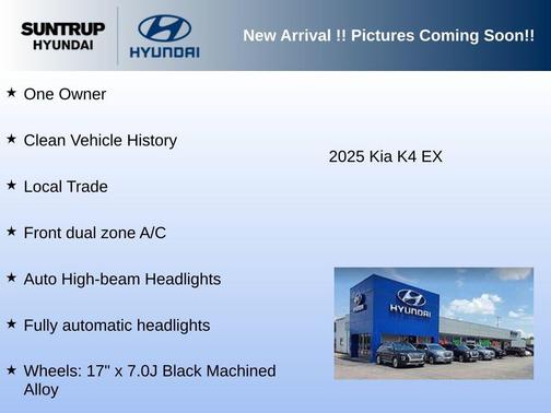 Interstellar Gray 2025 Kia K4 EX