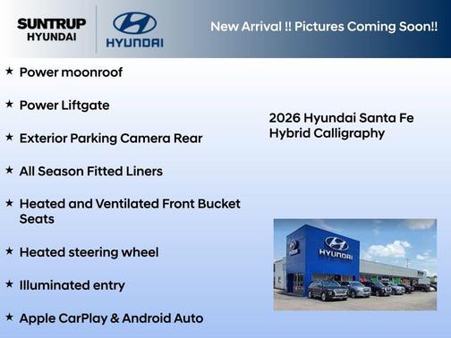Rockwood Green 2026 Hyundai SANTA FE HEV Calligraphy