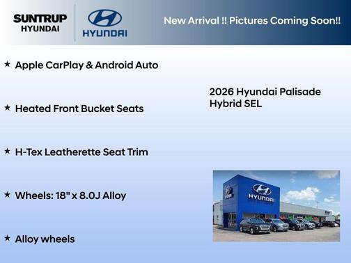 Abyss Black Pearl 2026 Hyundai Palisade Hybrid SEL 8P