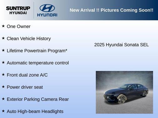 2025 Hyundai SONATA SEL
