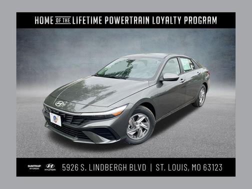 Amazon Gray 2025 Hyundai ELANTRA SE