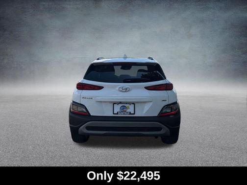 Lunar White 2023 Hyundai KONA SEL