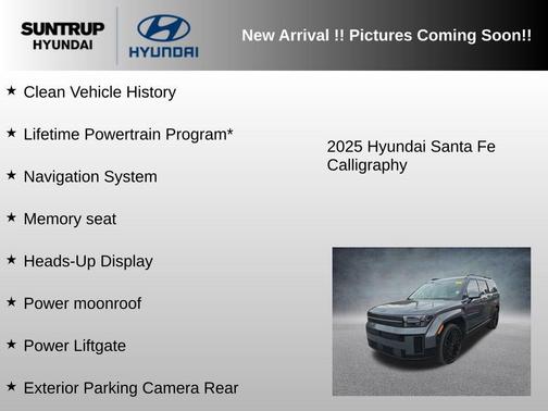 Ecotronic Gray 2025 Hyundai SANTA FE Calligraphy