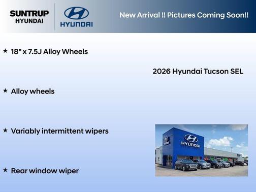Shimmering Silver 2026 Hyundai TUCSON SEL