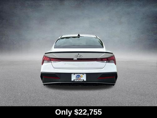 Serenity White 2026 Hyundai ELANTRA Sport