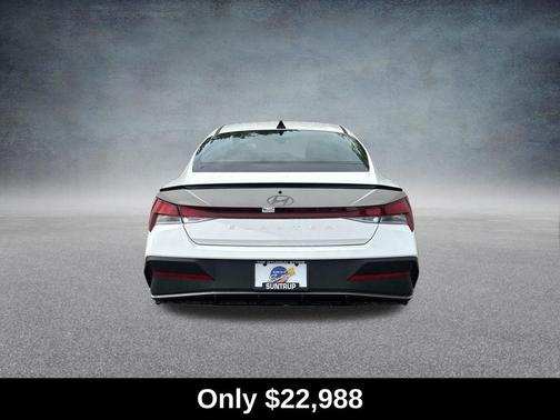 Serenity White 2026 Hyundai ELANTRA Sport