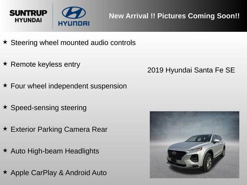 Symphony Silver 2019 Hyundai SANTA FE SE 2.4