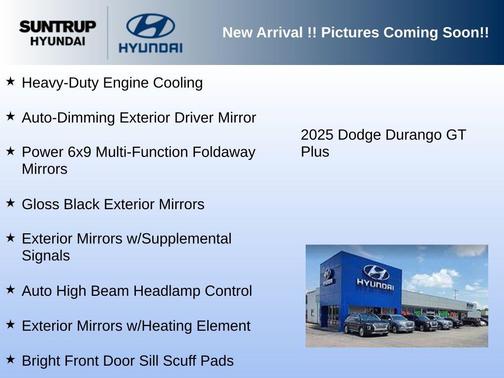 DB Black Clearcoat 2025 Dodge Durango GT Plus