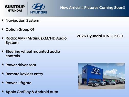 Lucid Blue 2026 Hyundai IONIQ 5 SEL