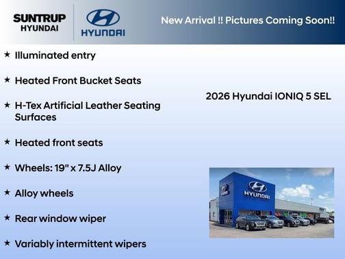 Lucid Blue 2026 Hyundai IONIQ 5 SEL