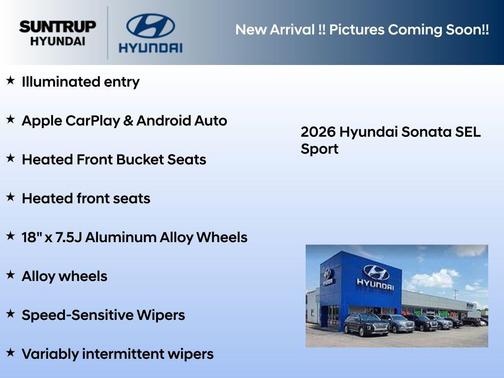Carbon Blue 2026 Hyundai SONATA SEL