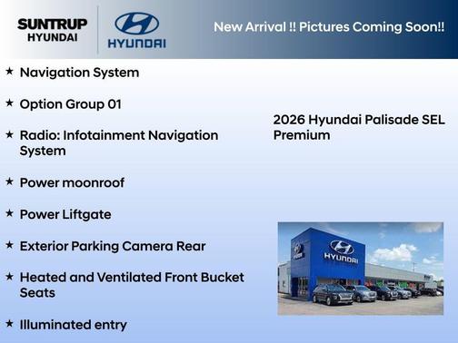 Pacific Sapphire 2026 Hyundai PALISADE SEL Premium