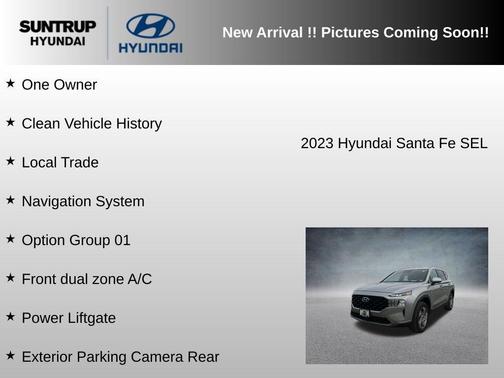 Shimmering Silver 2023 Hyundai SANTA FE SEL 2.4